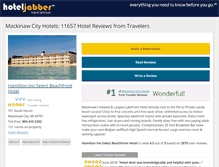 Tablet Screenshot of hoteljabber.com